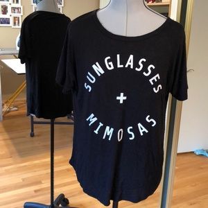 BOGO - Sunglasses + Mimosas Super Soft Tee L Large